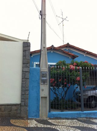 Poste Padrão 01 caixa frontal